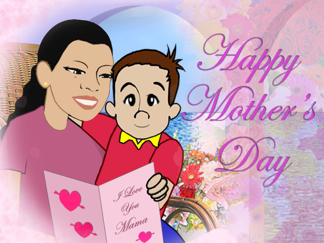 Kartu Ucapan Hari Ibu Terbaik 2013