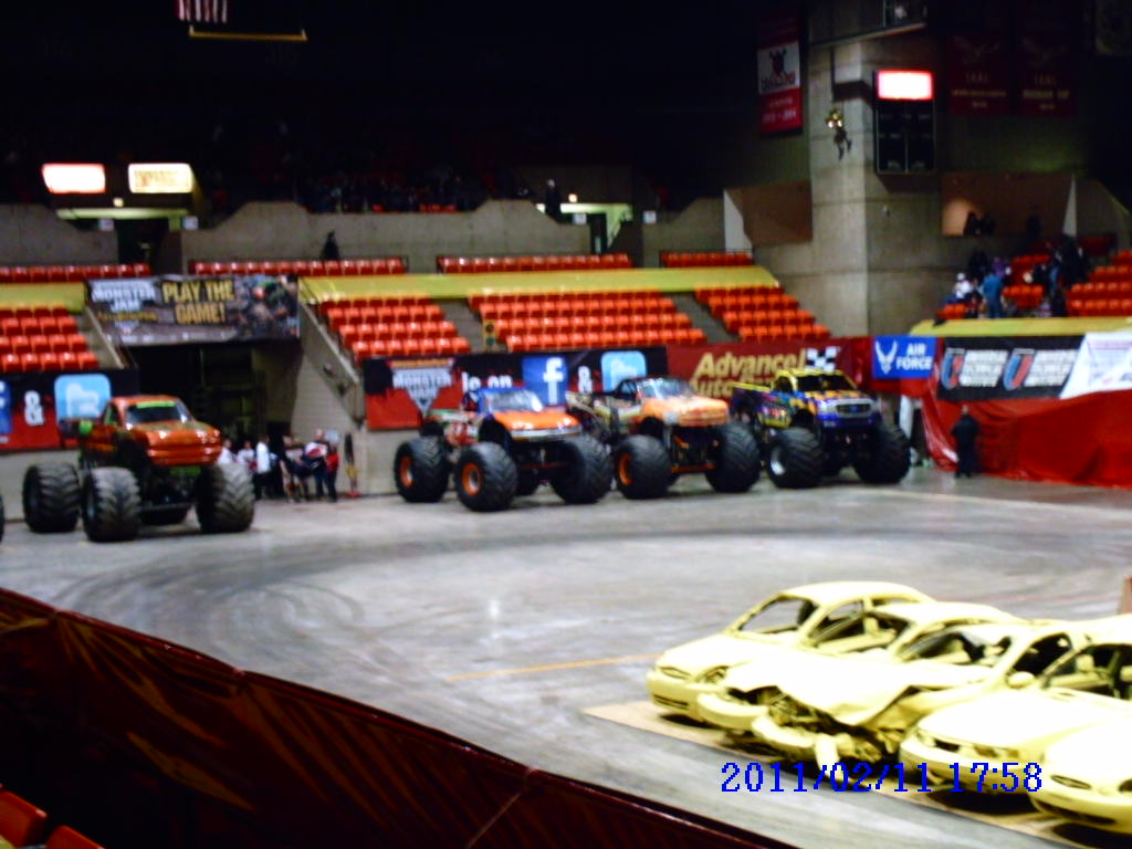COUNTRY WHISPERS Monster Jam 2011 Wheeling, WV