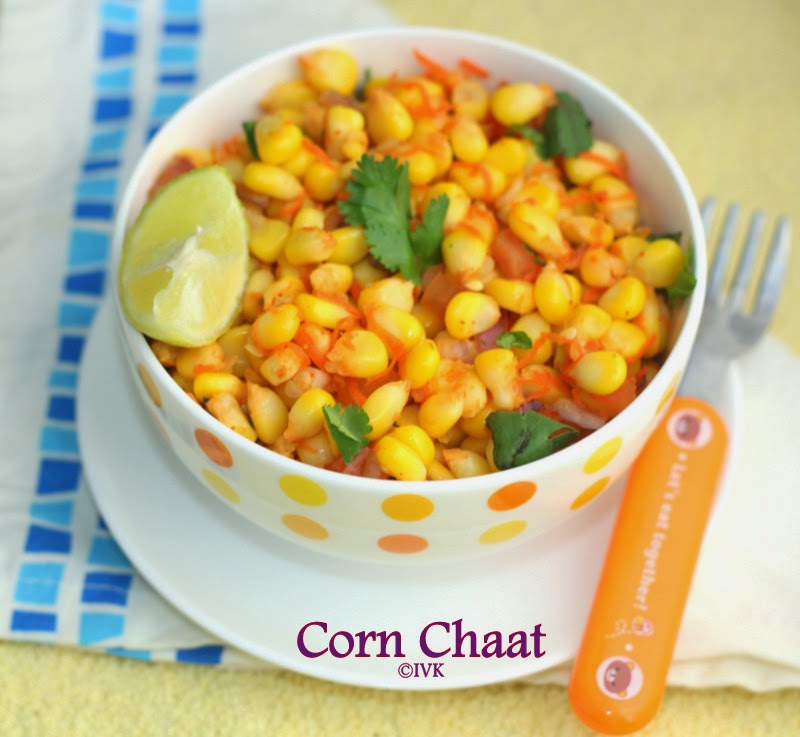 IndianVegKitchen Corn Chaat Masala Corn Recipe