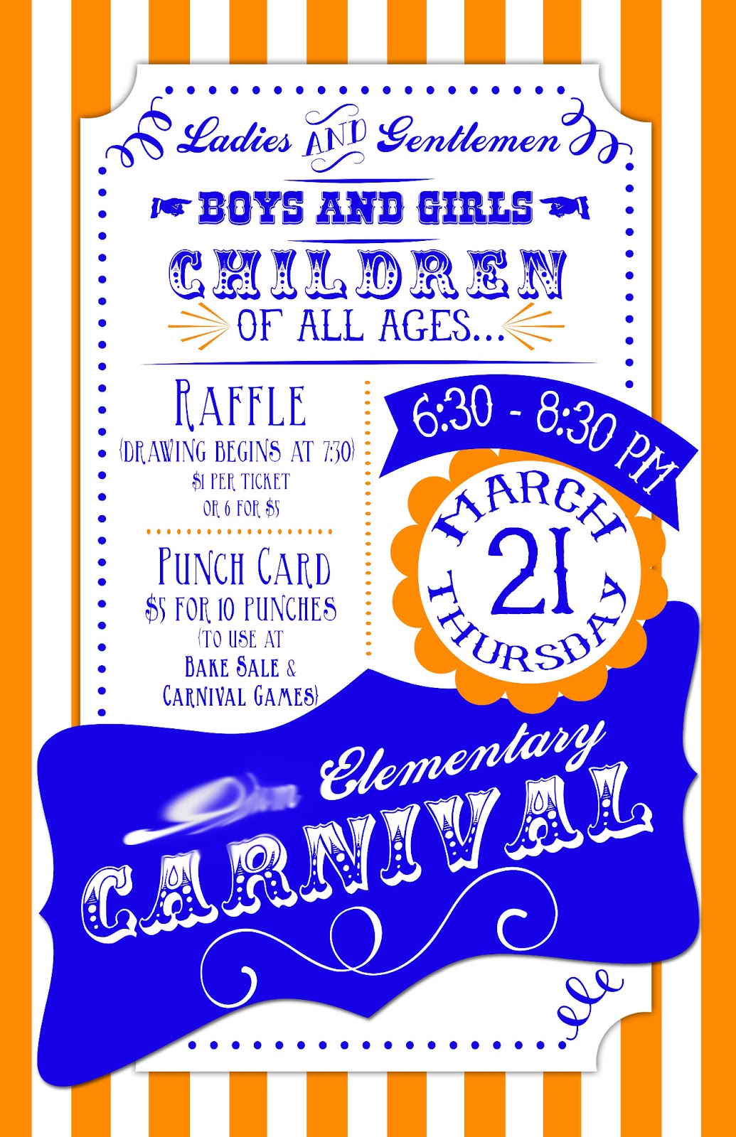 kids carnival flyer template carnival ticket template