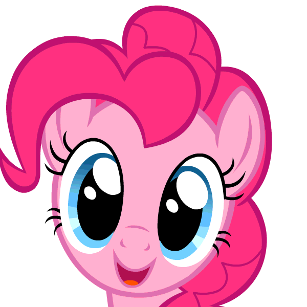 My Little Pony GIFs animados de Pinkie Pie en My Little Pony