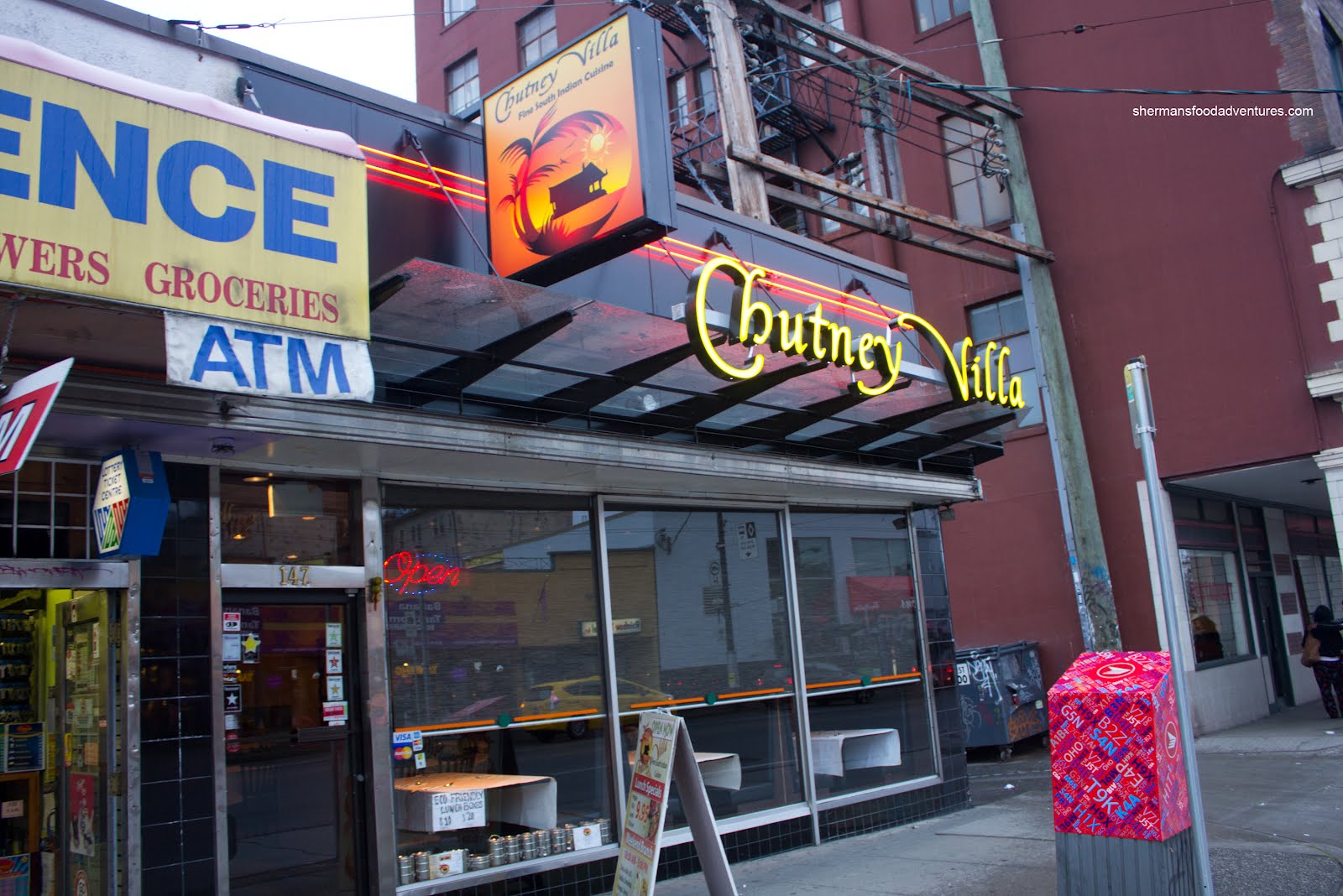 Sherman's Food Adventures Chutney Villa