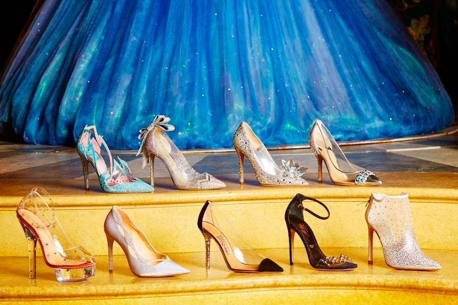 sapato cristal cinderela