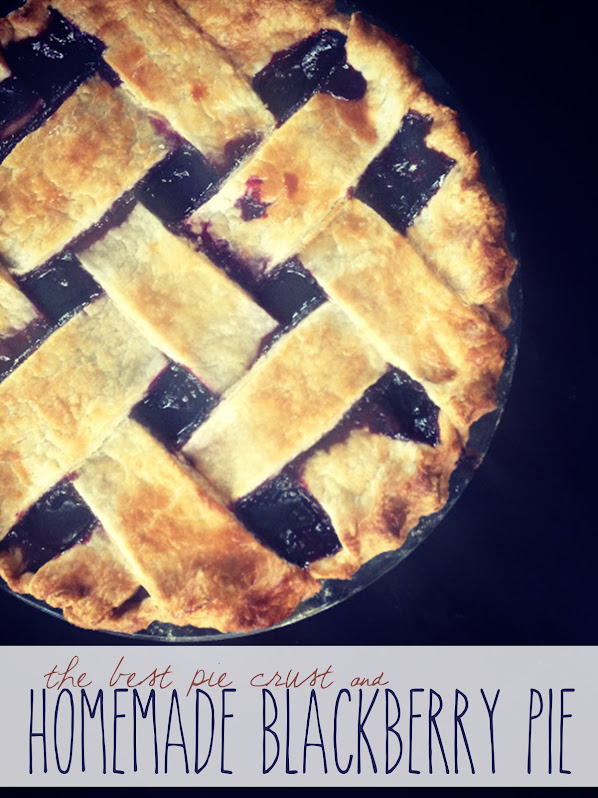 Homemade Blackberry Pie