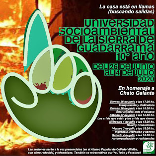 10ª edición de la Universidad Socioambiental de la Sierra de Guadarrama