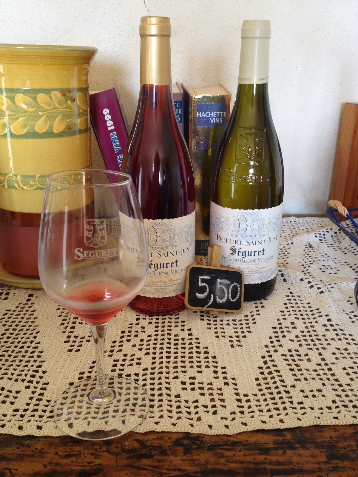 Domaine du Prieuré SaintJust Wine Tasting Seguret, Provence, France