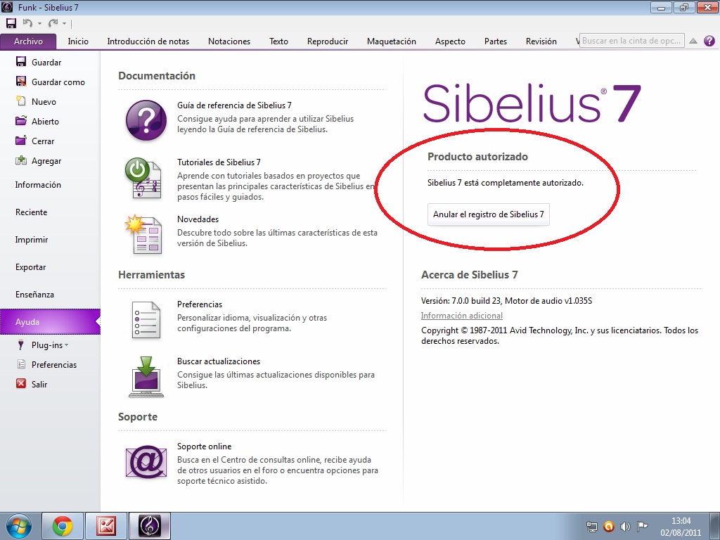 Sibelius 6 serial number