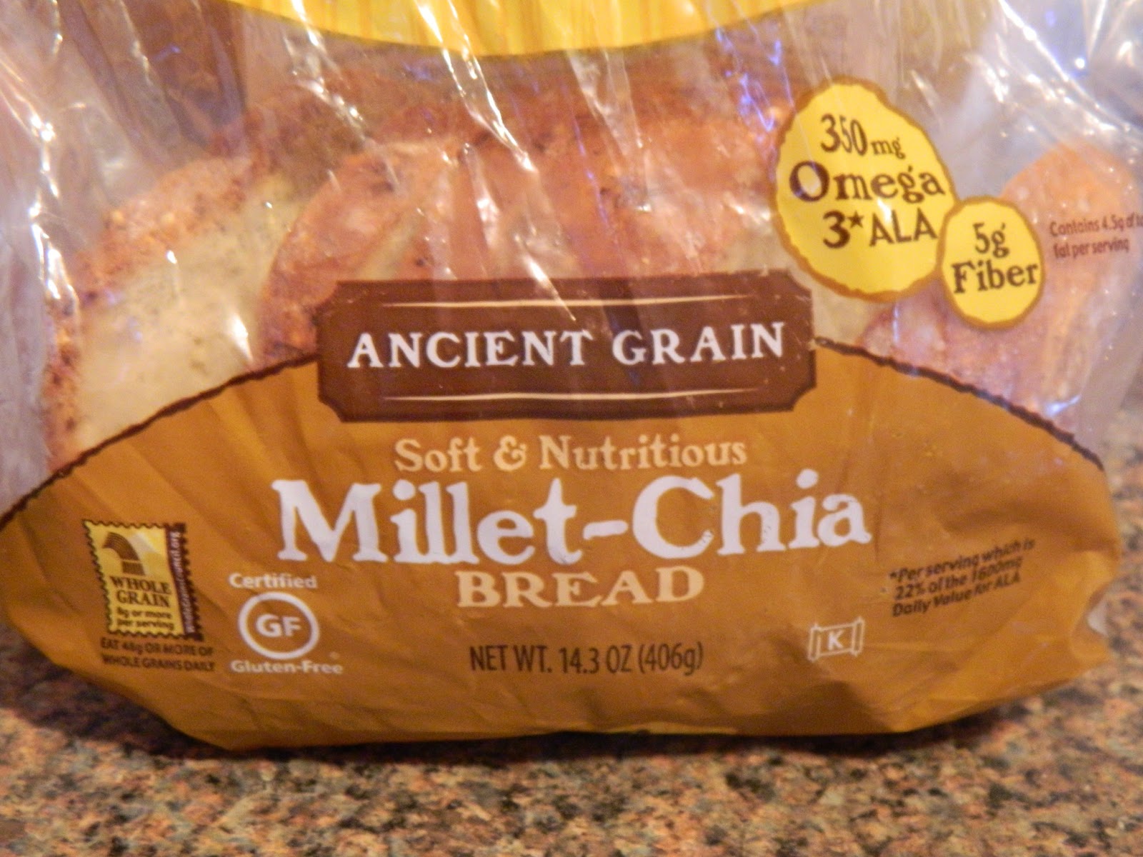 Gluten Free Reviews Review Part 1 Udi's Gluten Free Millet Chia Bread