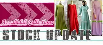 UPDATE STOCK Azzahidah Collections