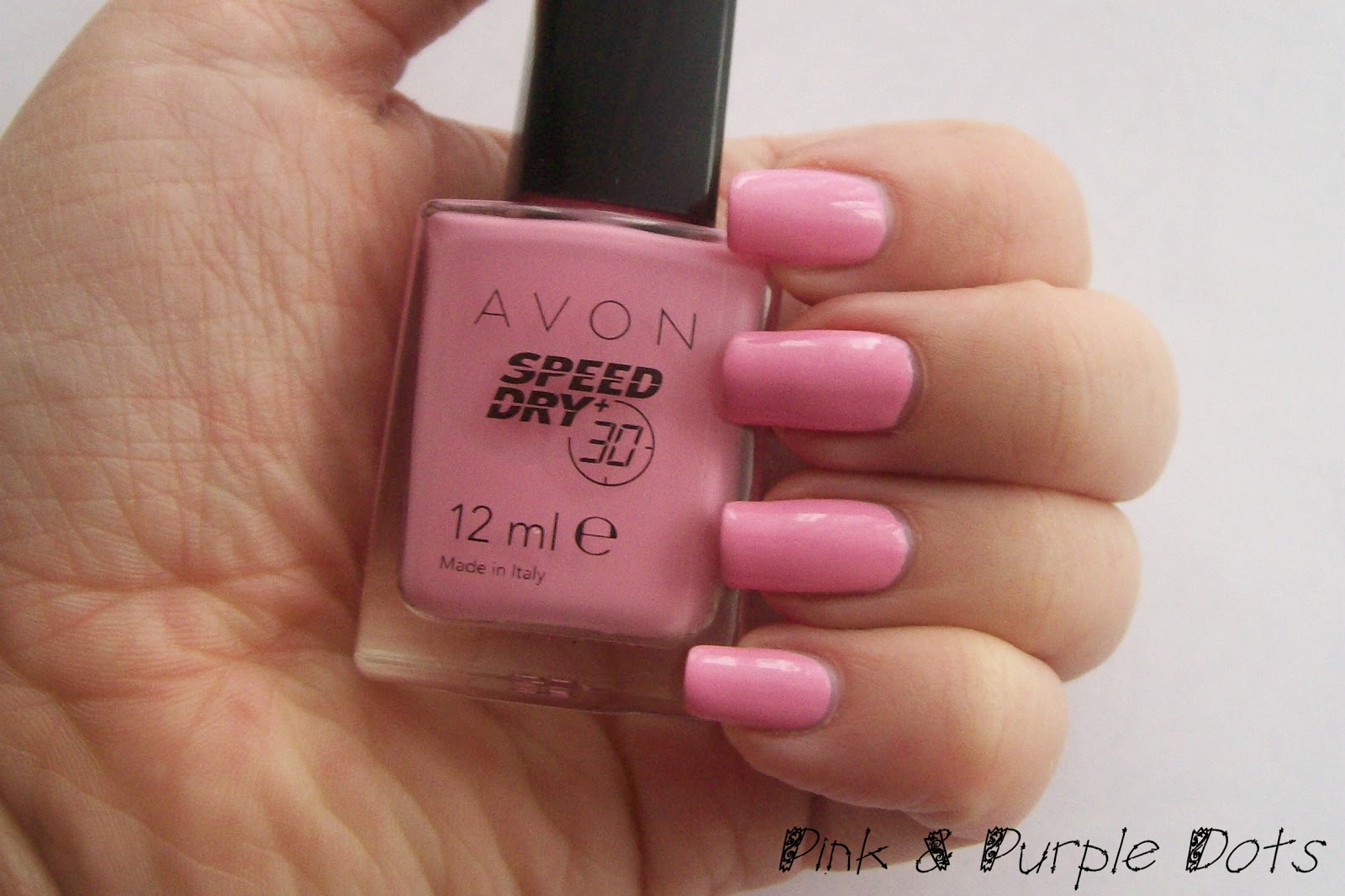 Avon Speed Dry + Nail Enamel ASAP Pink
