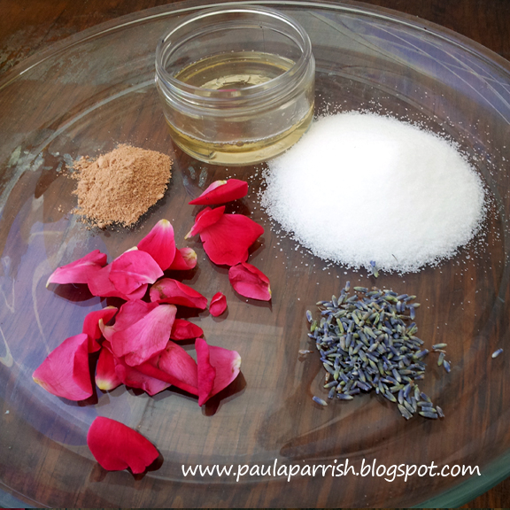 Paula Parrish DIY Pink Clay Body Scrub