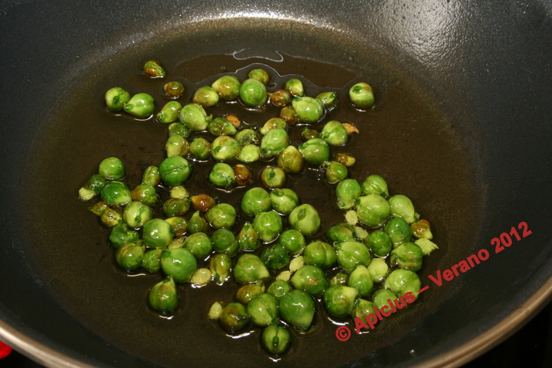 Garbanzos verdes inmaduros. La Cocina Paso a Paso