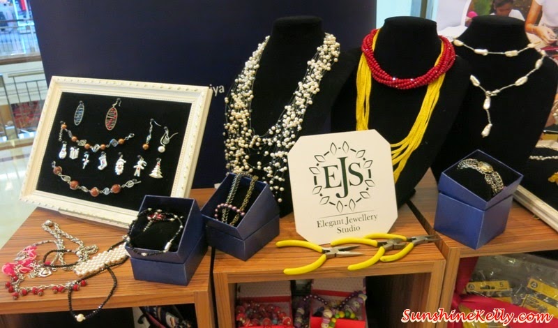 Jewellery Making Workshop, Elegant Jewellery Studio (EJS), books kinokuniya, suria klcc