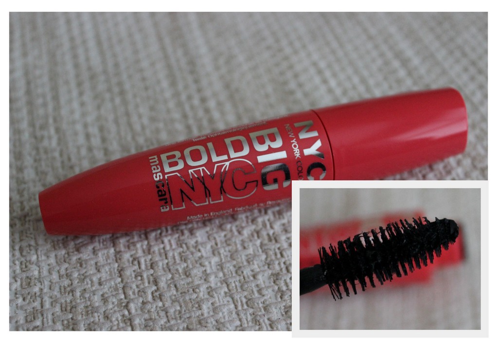 NYC Big Bold Mascara review, before and after photos Lovely Girlie