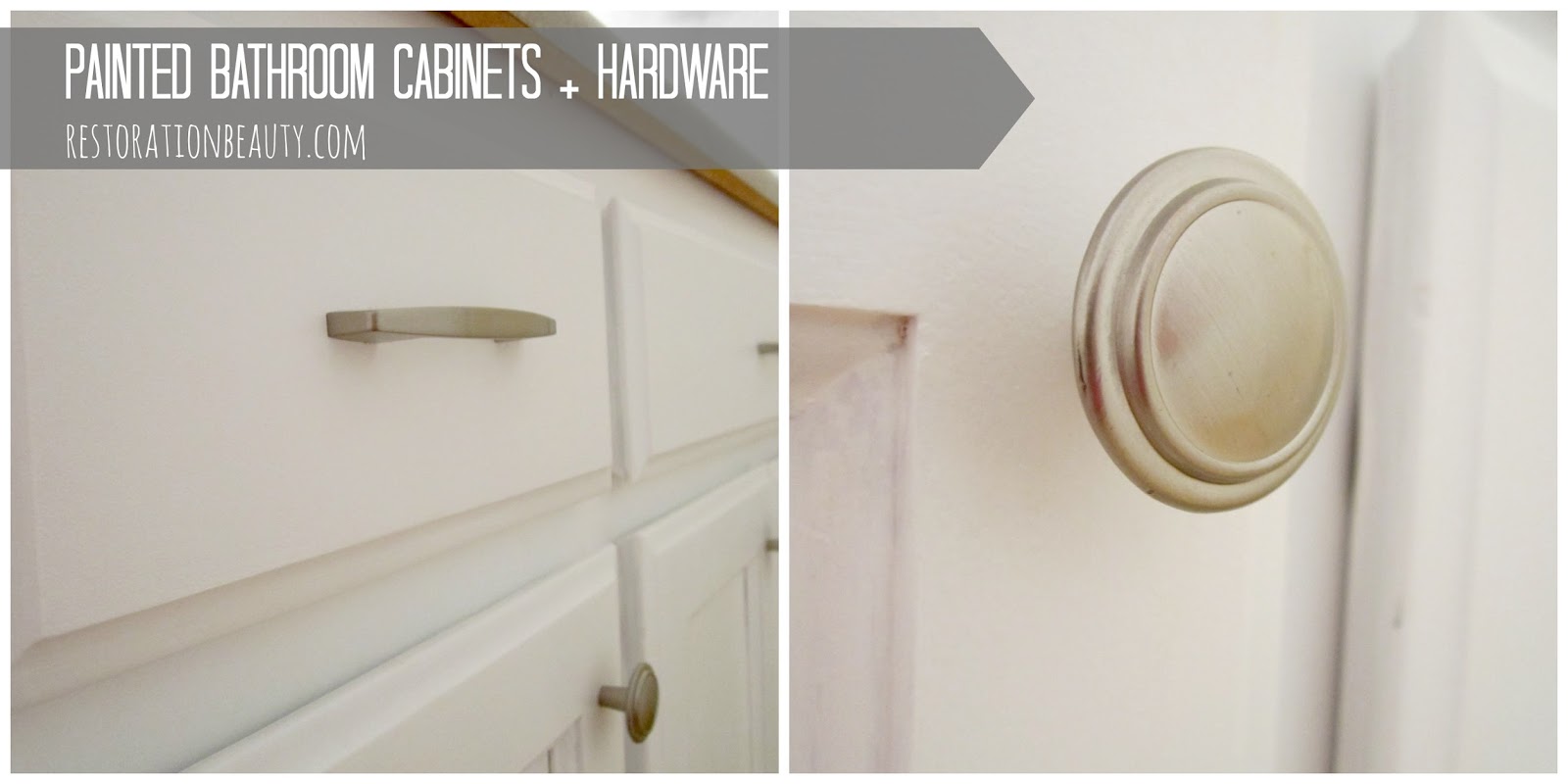Bathroom Cabinets Hardware restoration beauty: painted bathroom cabinets + hardware Bathroom Cabinets Hardware restoration beauty: painted bathroom cabinets + hardware