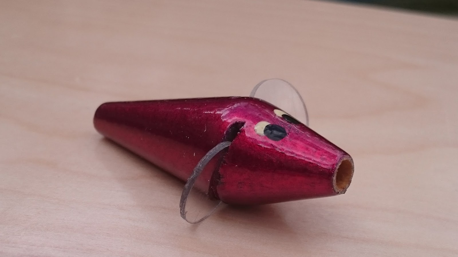 Salmon Fly Ruby Red Floating Devon Minnows Tay Salmon Fly