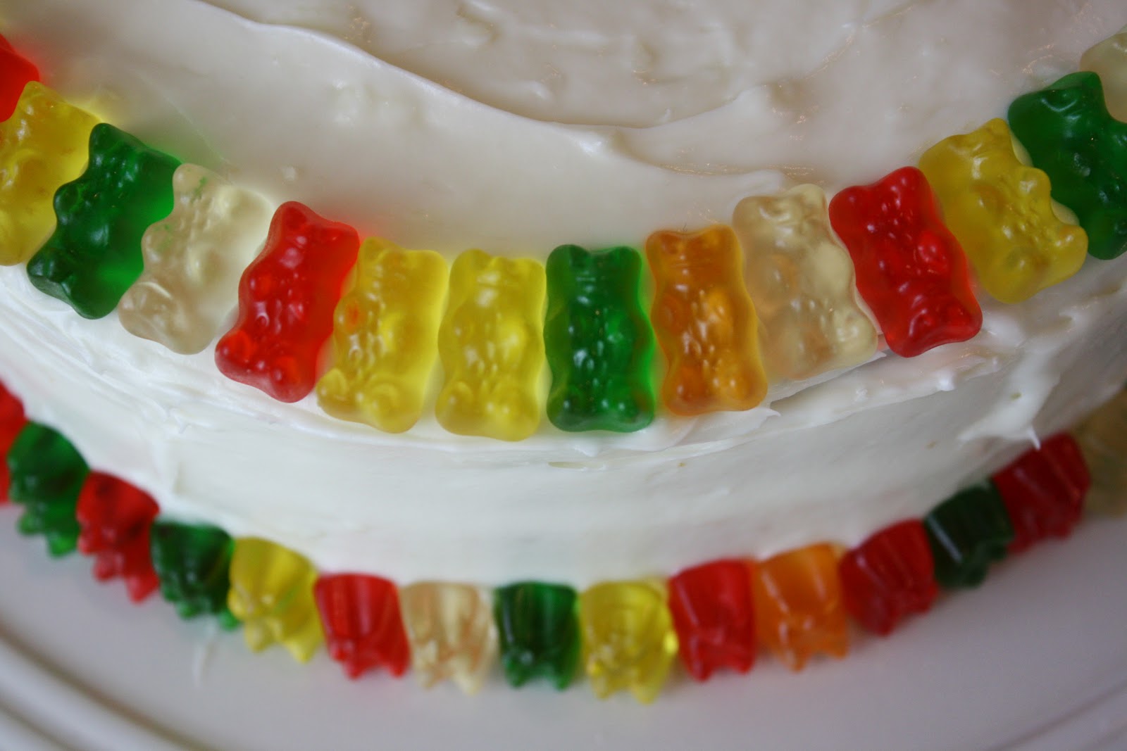 Auntie Caitlin's Creations Gummy Bear Birthday Cake