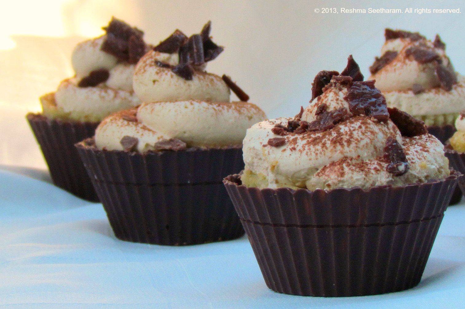 shells cupcakes My Coffee shells.  in tiramisu cupcakes chocolate chocolate in cream foodarama:
