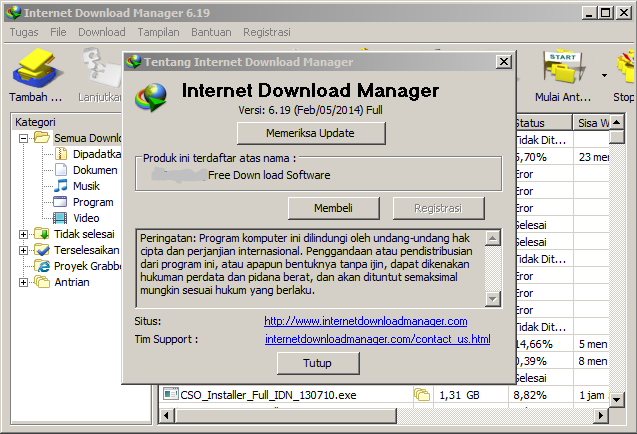 Free download patch idm terbaru