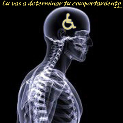 Tu vas a determinar tu comportamiento