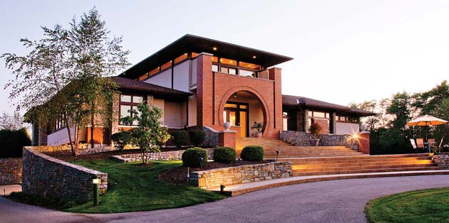 happyroost frank lloyd wright inspired home outside of cincinnati happyroost frank lloyd wright inspired home outside of cincinnati