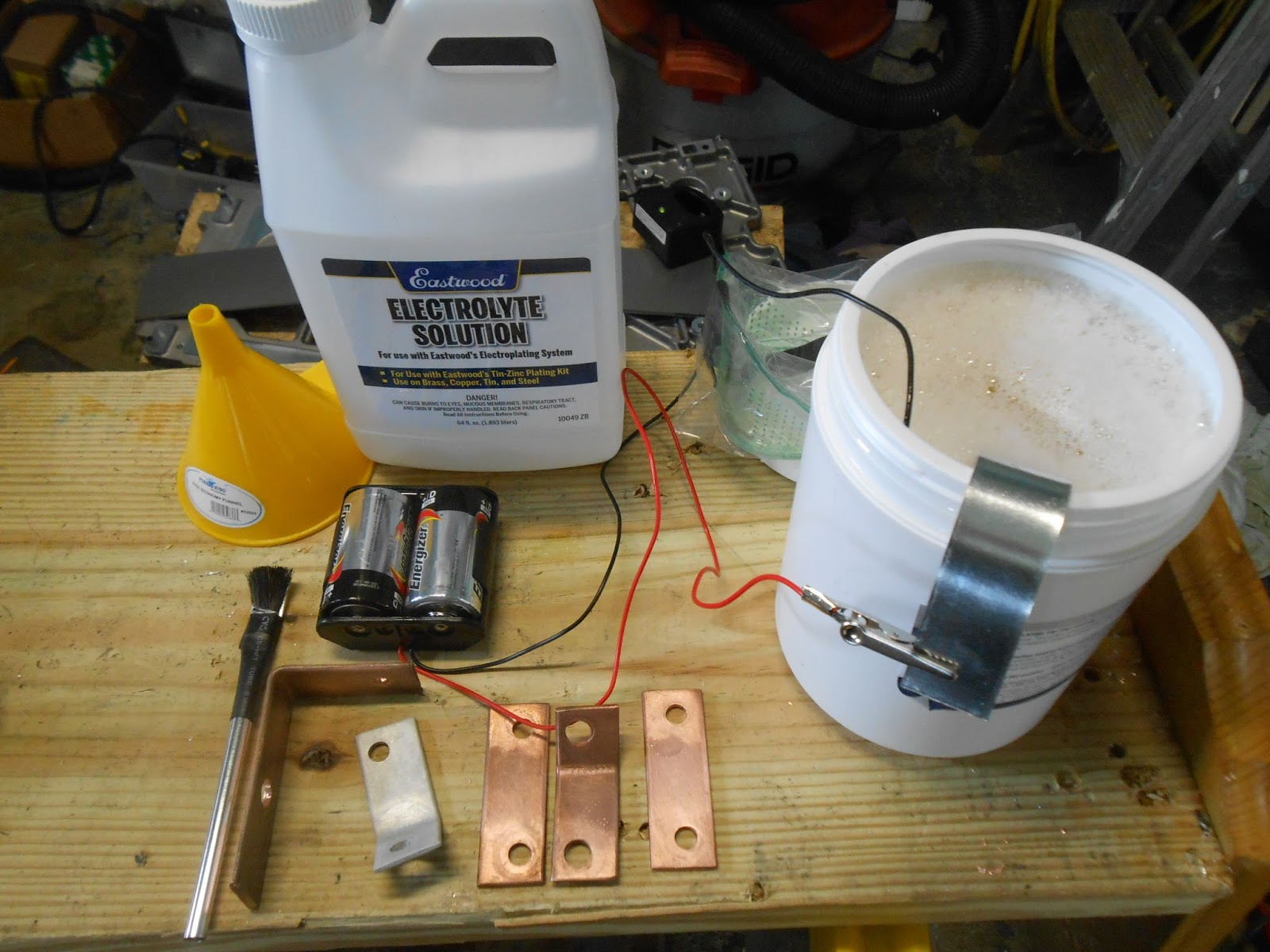 ELECTRIC FIERO REBUILD ZINC PLATING