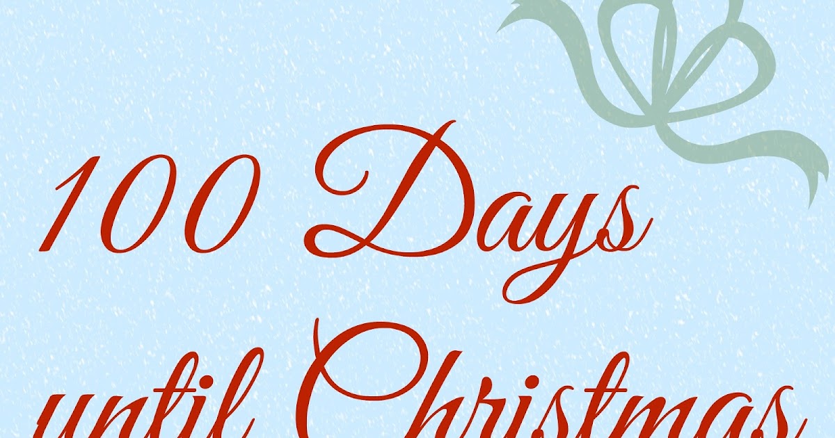 The Moy Life 100 Days until Christmas