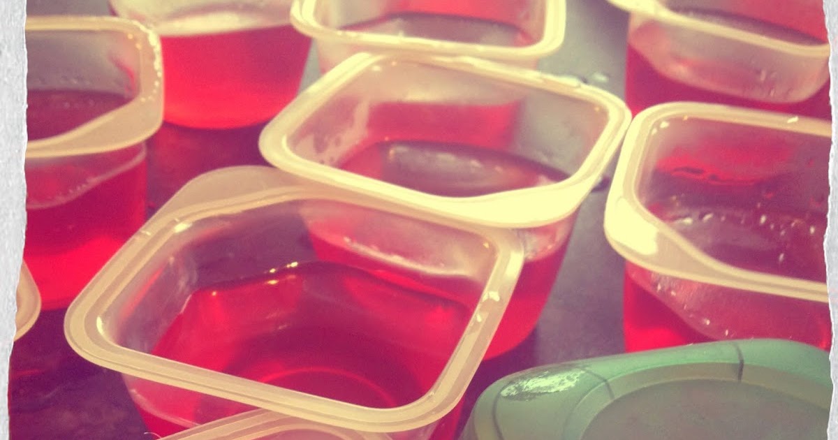 Mrs Crafty B Homemade Individual Jelly Pots with Heinz Baby Pots