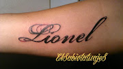 Tattoo Nombre Lionel · Elsabiotatuajes. No hay comentarios: Publicado por . lionel 