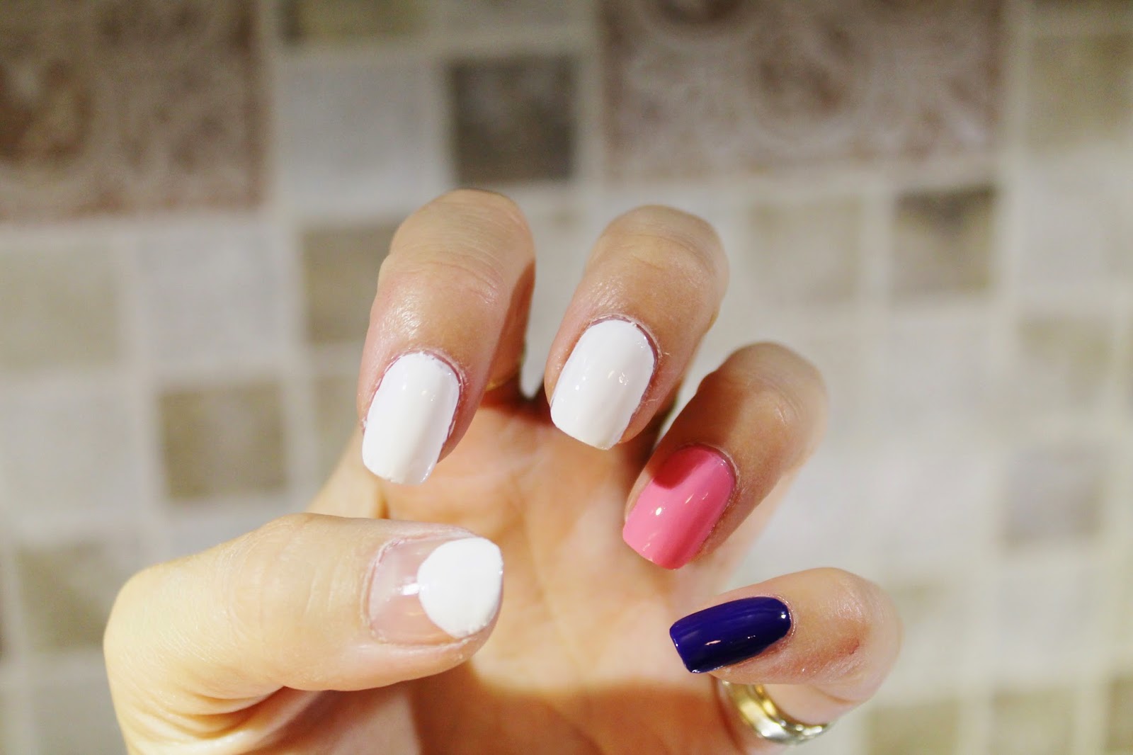 Labor Day Nail Art Tutorial Monica Hayworth