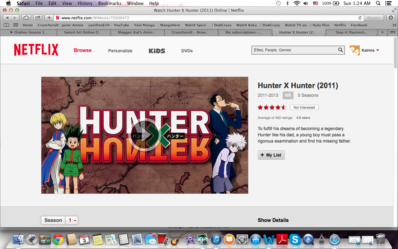 Anime On Netflix Instant 2013