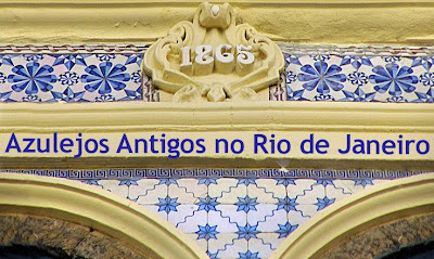 Azulejos antigos no Rio de Janeiro