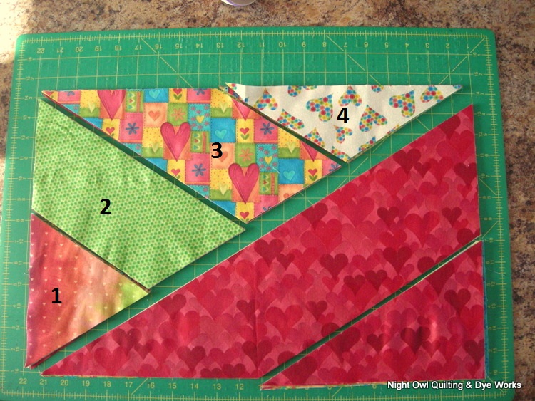Night Owl Quilting & Dye Works Fat Quarter Place Mat Tutorial