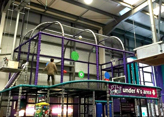 Morgan's Milieu | Escape Soft-Play Centre Review: A photo of the sports area in Escape