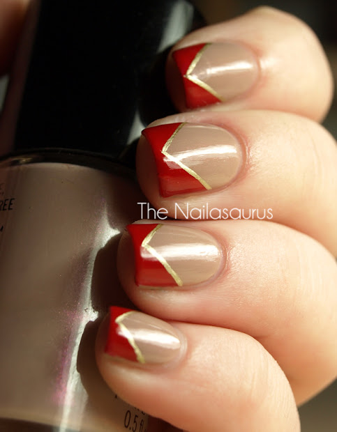 lana del rey inspired nail art