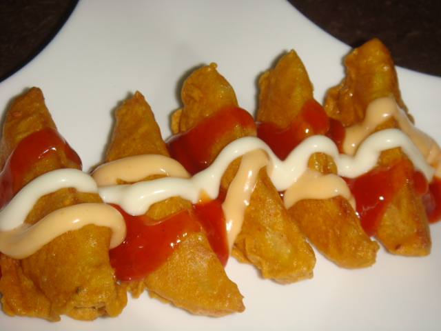 resepi kentang goreng wedges