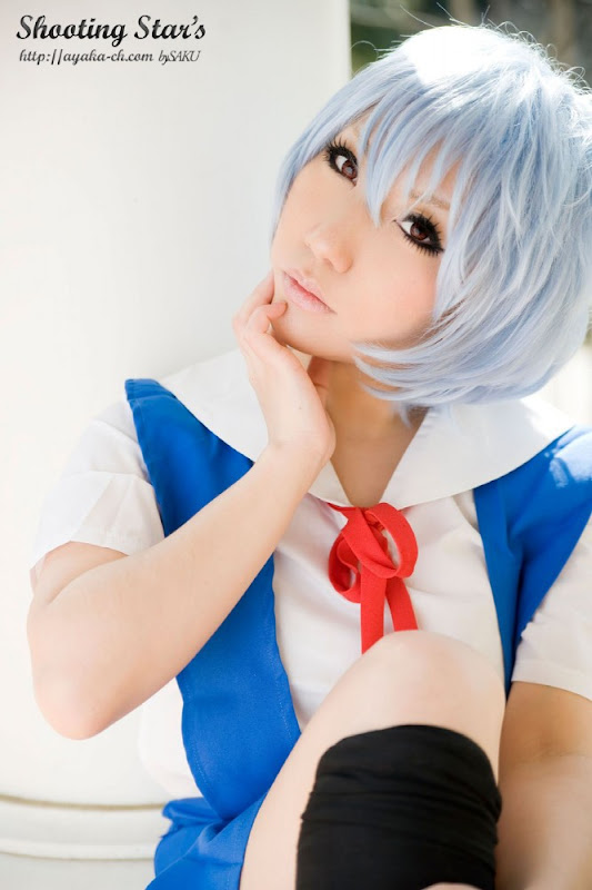 CosRain.Com Sakuya＇s COSPLAY - Rei Ayanami 