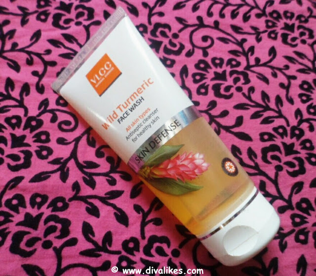 VLCC Wild Turmeric Face Wash Review Diva Likes