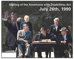 American With Disabilities Act Into Law