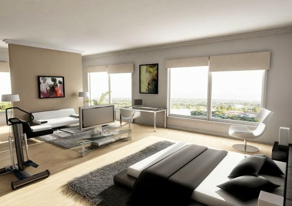 Dormitorios modernos para solteros - Ideas para decorar dormitorios