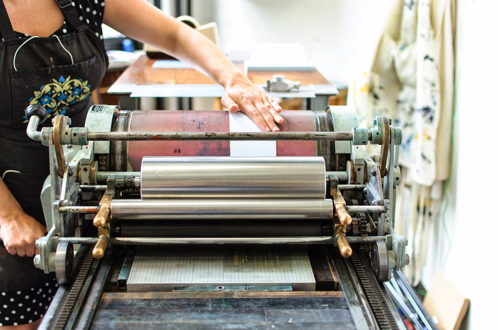 The Nutmeg Collective A Day in The Hartford Prints! Studio