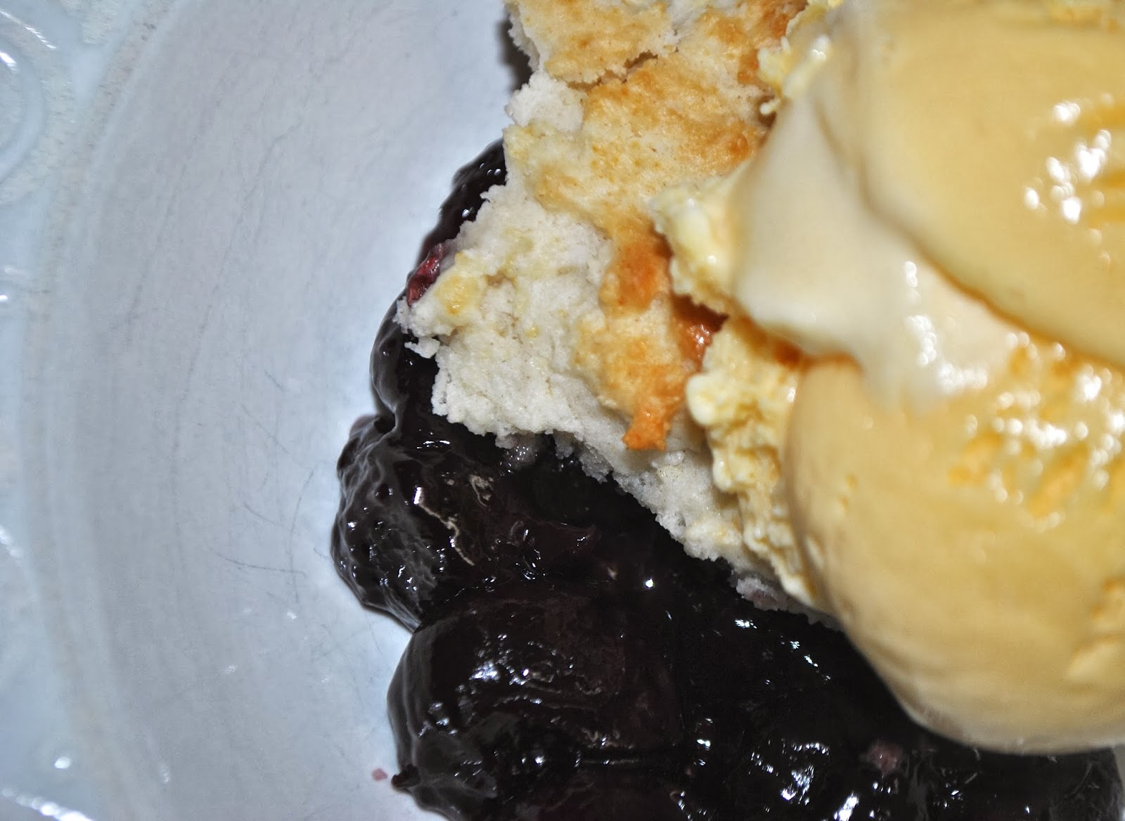 Recipe Doodle WASHINGTON CHERRY COBBLER