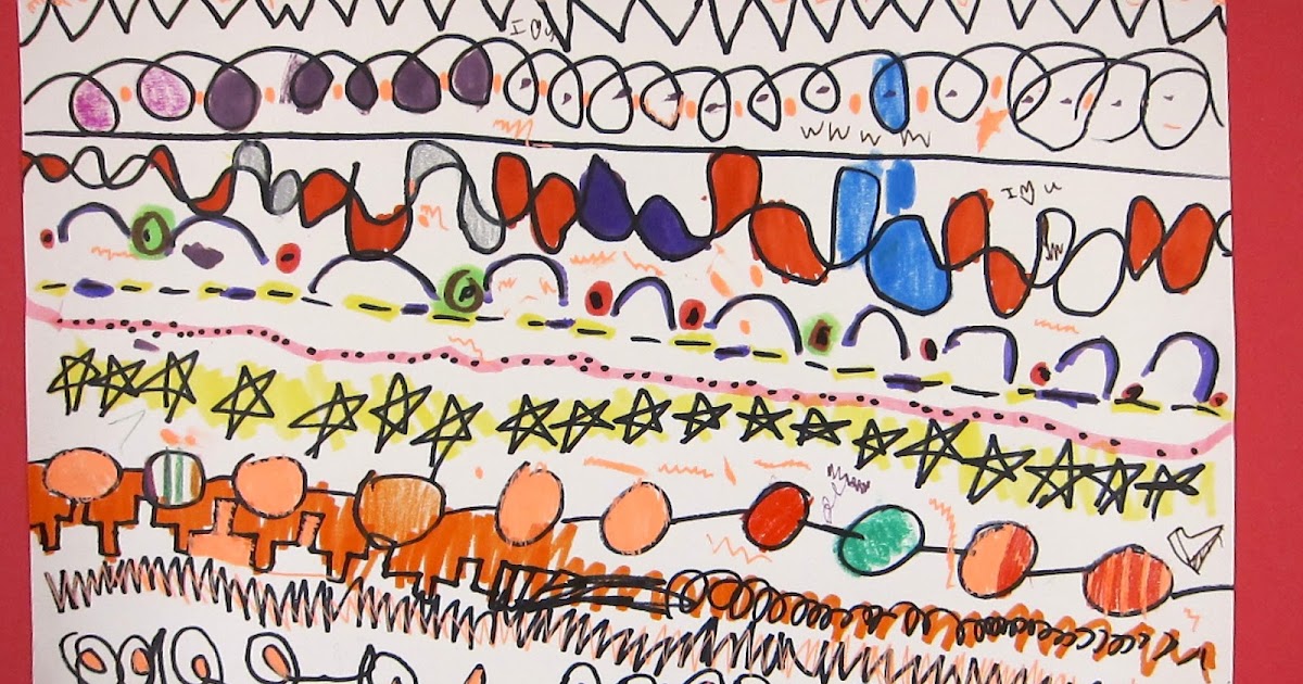 Art is Basic Art Teacher Blog Kindergarten Line Drawings