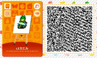 どうぶつの森ハッピーホームデザイナー攻略 マイデザインqrコードその3ゲームドット絵 生臭坊主のゲームメモ