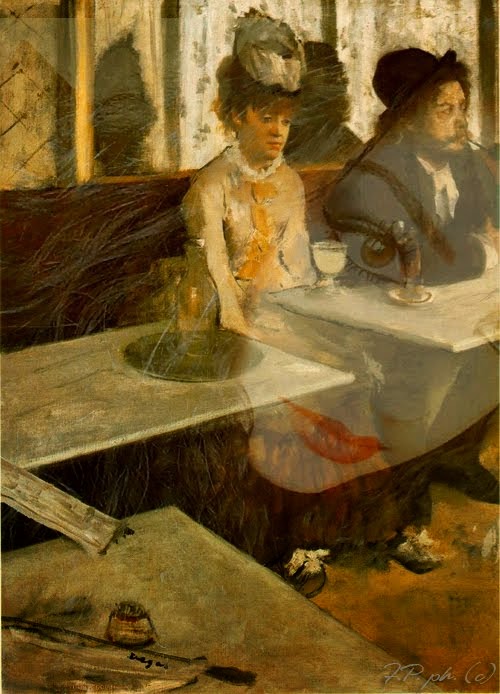 L'Absinthe, dans un café (Edgard Degas)