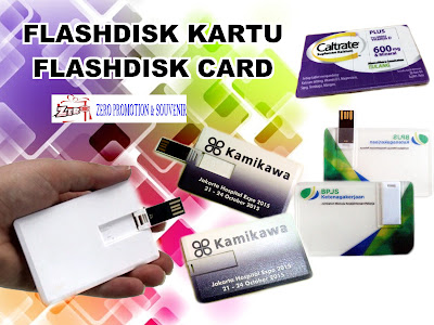 Jual USB Flashdisk Promosi Model Kartu di Tangerang
