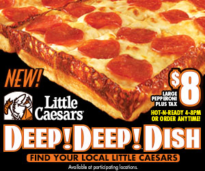 Little Caesars Deep Deep Pizza Review And Giveaway Frugal Family Tree