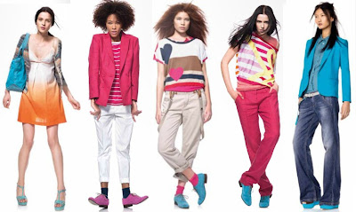 CHICAS BENETTON LOOKS 2012