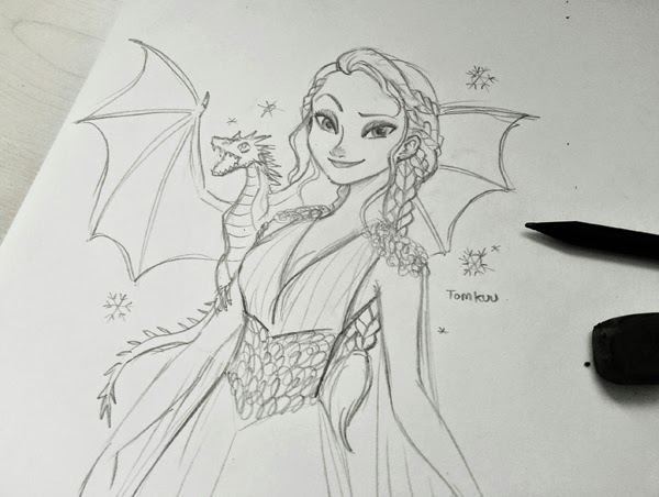 game of thrones sketch easy