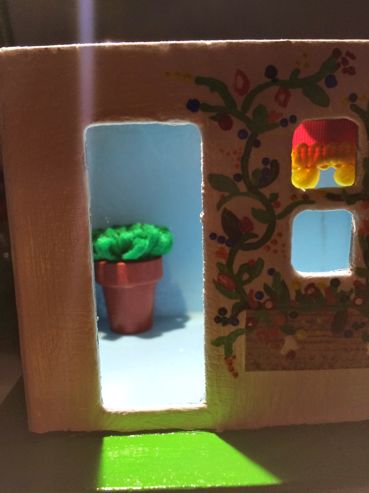 Cut Now, Measure Later Personalized Paper Mache Doll Houses